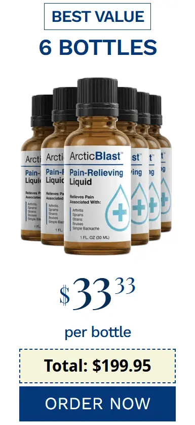 Arctic Blast 6 bottle